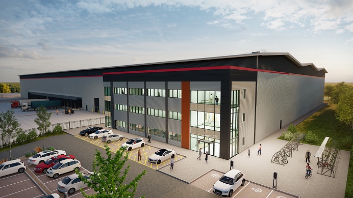 190,000 sq ft warehouse takes a step forward as plans submitted
