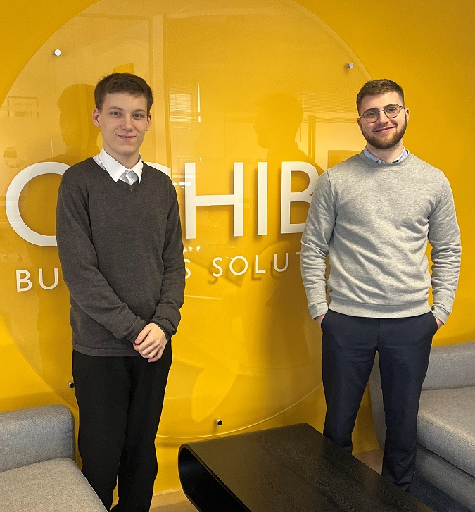 Ochiba Business Solutions welcome apprentices to learn IT trade