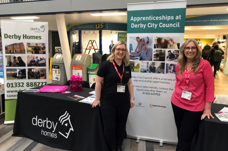 Derby City Council shines a spotlight on apprentices