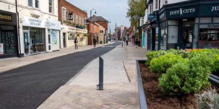 £3.8 million Loughborough town centre regeneration scheme enters final phase