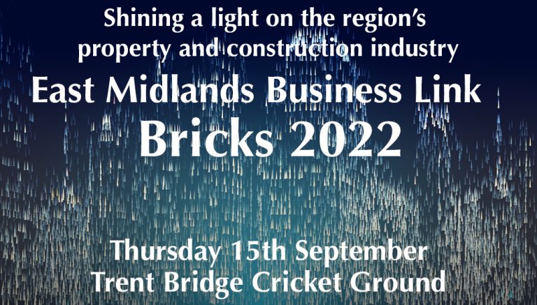 Put property and construction businesses centre stage at the East Midlands Bricks Awards 2022