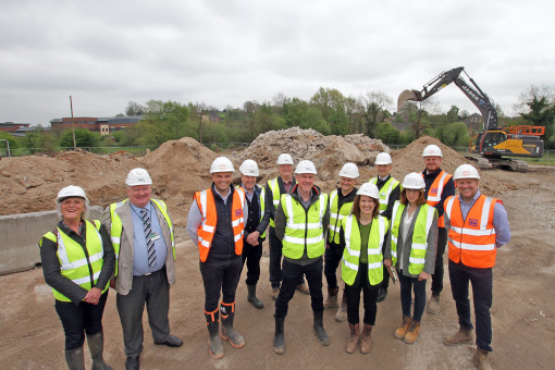 Work starts on £7.8m Ashbourne affordable homes scheme