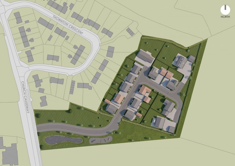 Land sold for new housing development in rural Leicestershire