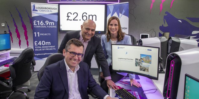£2.6m Loughborough Town Deal investment confirmed to build Digital Skills Hub