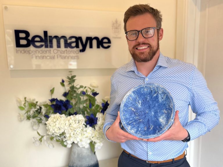 Local artist creates bespoke bowl for Belmayne Ball