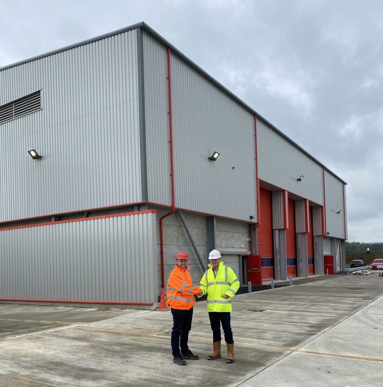 Developer delivers new Lincolnshire waste disposal unit for Veolia