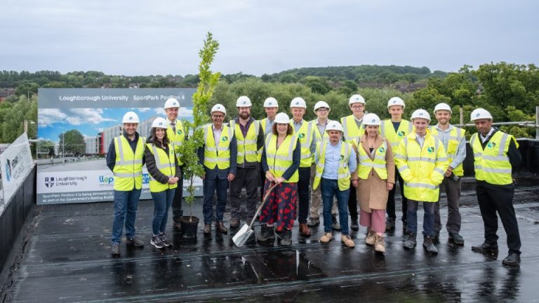 £9m sustainable SportPark expansion on Loughborough University Science and Enterprise Park reaches major milestone