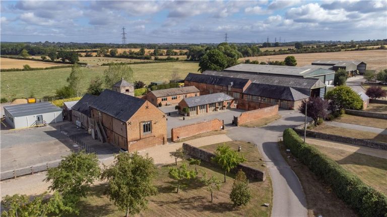 6,000 sq ft of office space in 17th Century barn conversions hits the market
