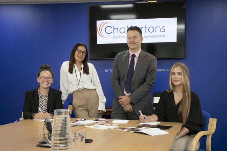 Chattertons Corporate Team celebrate completion of ten deals in October