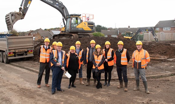 Work starts on Ashfield District Council’s largest housing development to date