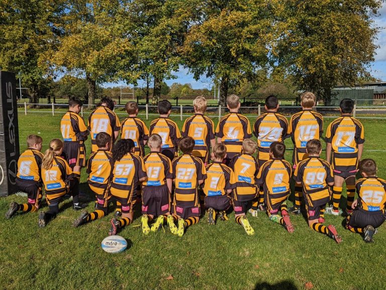 Marketing agency supports Derby Rugby Football Club with sponsorship of new U11s kit