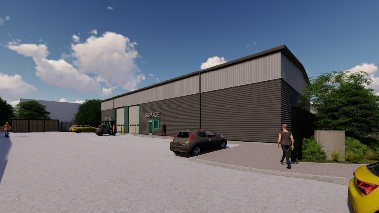 Construction commences on speculative North Derbyshire industrial scheme