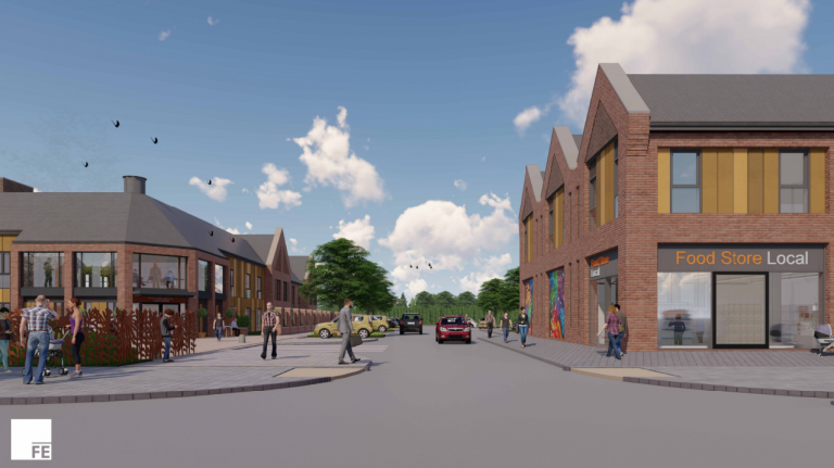 Planning application submitted for local centre and care home in Leicestershire