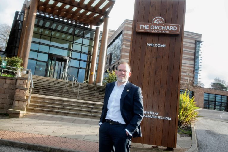 Warm reception for new manager at Nottingham Venues’ Orchard Hotel