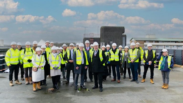 Construction work begins on new 6th Form college in Corby