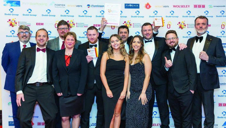 Derbyshire partnership scoops first prize at prestigious awards ceremony