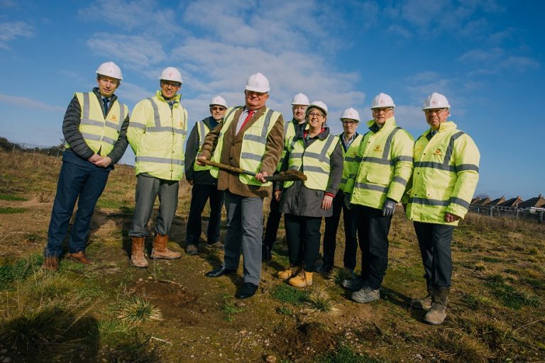 Work starts on site at housing development in Worksop