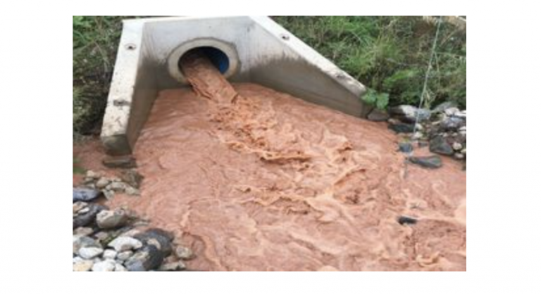 Construction company fined £185,000 after Brook started “running red with silt pollution” at East Midlands site
