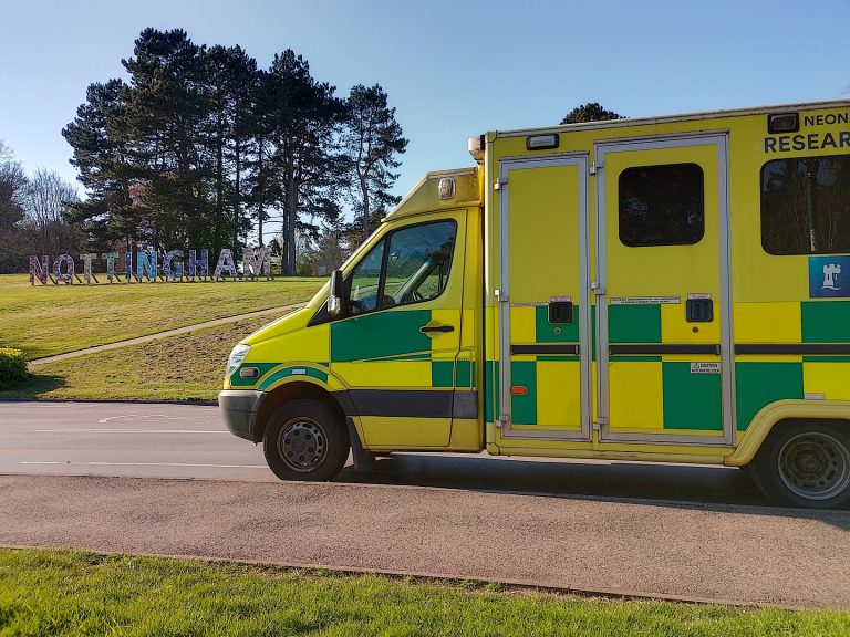 University of Nottingham donates research ambulance and supplies to support those living in Ukraine