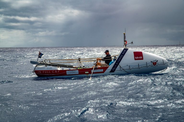 Atlantic crossing raises nearly £170k for cardiac risk in the young