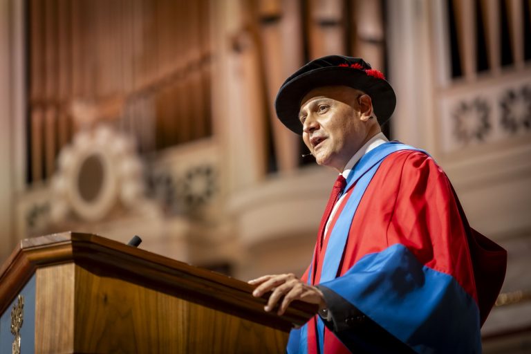 Refugee-turned-entrepreneur honoured by University of Leicester