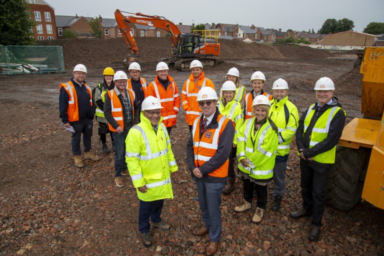 Work begins to build new homes on former Long Eaton lace factory site