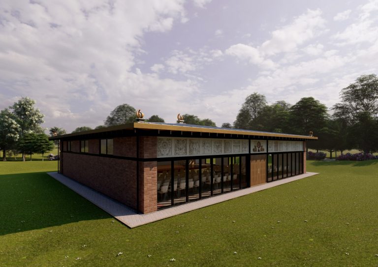 Architects submit planning application for new meditation hall