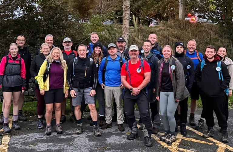 Nottinghamshire companies tackle the Yorkshire Three Peaks Challenge in aid of local young person’s charity