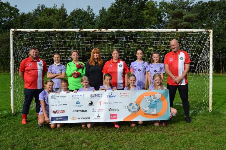 Budding Derbyshire Lionesses score funding boost from the recruitment sector