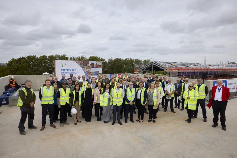 Significant milestone reached at new Chesterfield and Derby mental health facilities