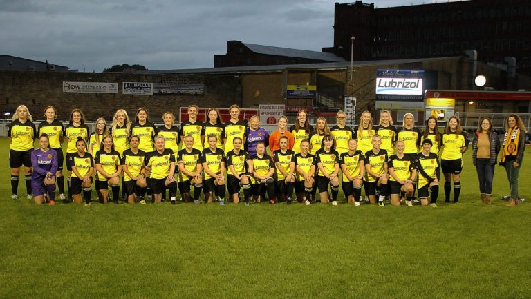 Belper Town Ladies footballers score support from local science company