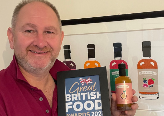 Liqueur producer wins accolade at Great British Food Awards