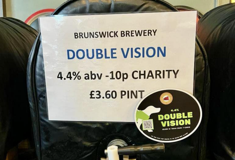 Derby brewery supports seeing dog charity with new beer