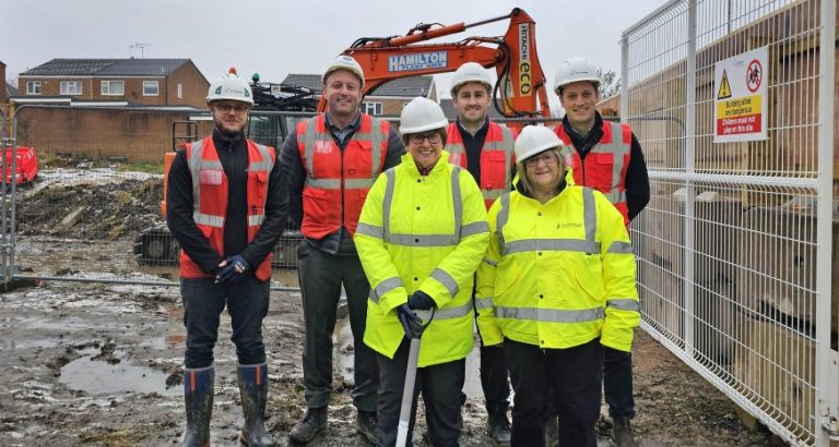 Work starts on 22 new council homes in Chesterfield