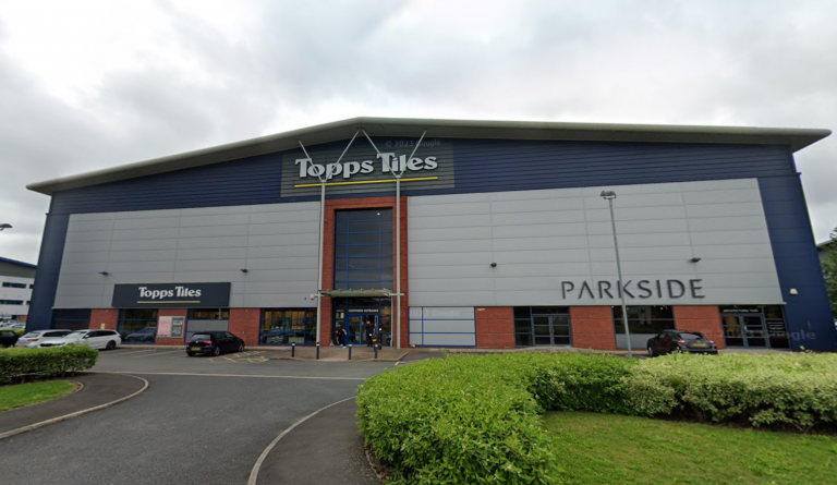 Sales slip at Topps Tiles