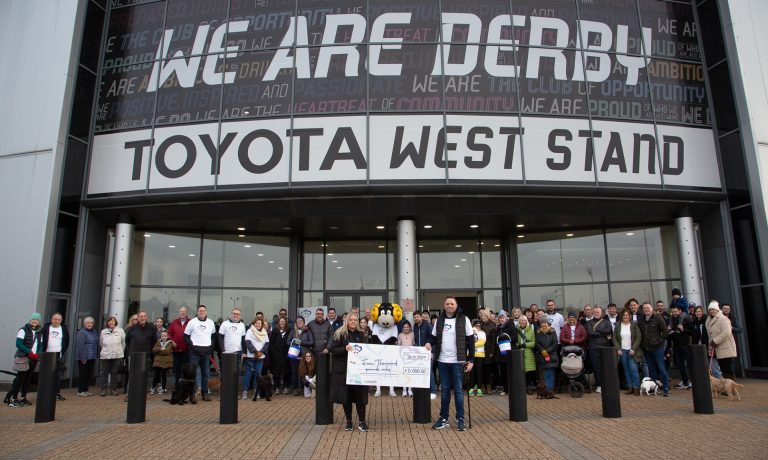 Clowes Developments supports colleague to raise £5,000 in sponsored walk for Derby and Burton Hospitals Charity