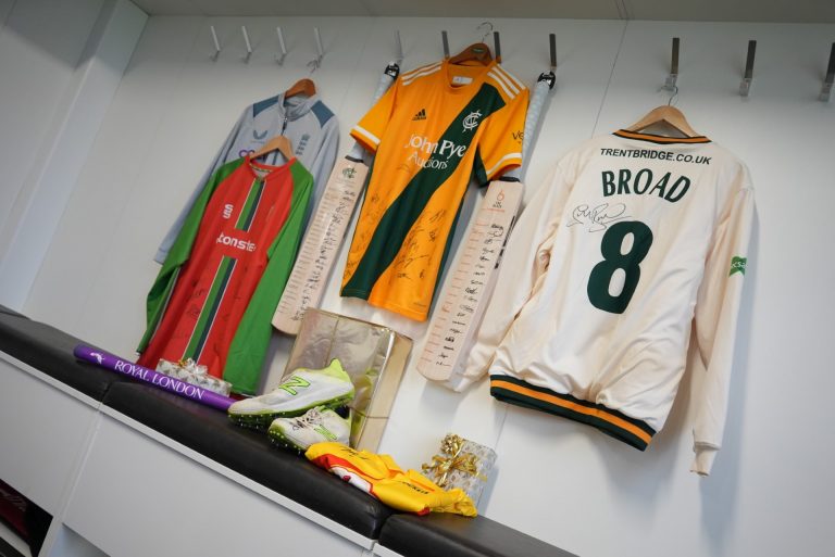 Thousands raised in Trent Bridge Community Trust charity auction