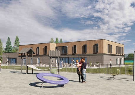 £6.4m community pavilion makes progress in Stapleford