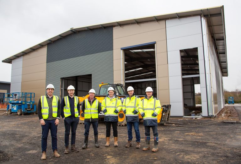 Unit D progressing at pace at Beauchamp Business Park