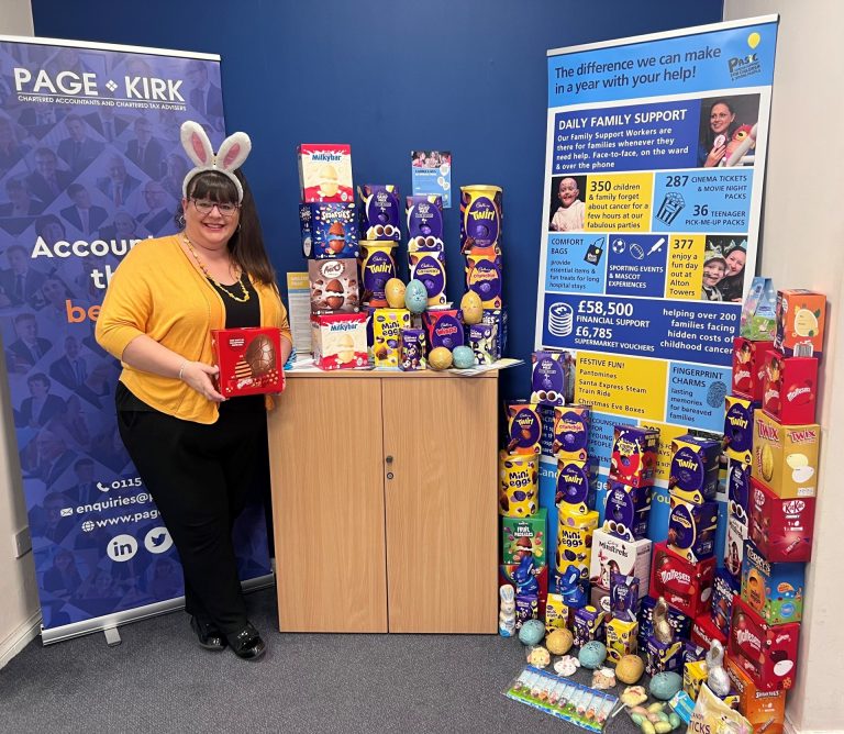 Charity gets chocolate boost from local firm