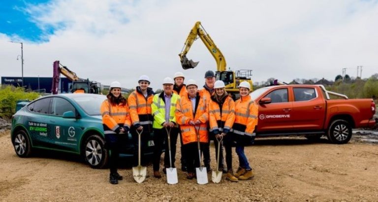 Gridserve starts work on electric forecourt at Markham Vale