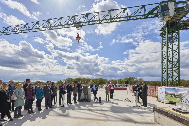 Major milestone reached with topping out of National Rehabilitation Centre