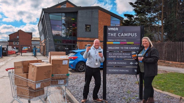 Tech firm distributes 1,600 bamboo cups to Derby charities so they can enjoy a brew or two