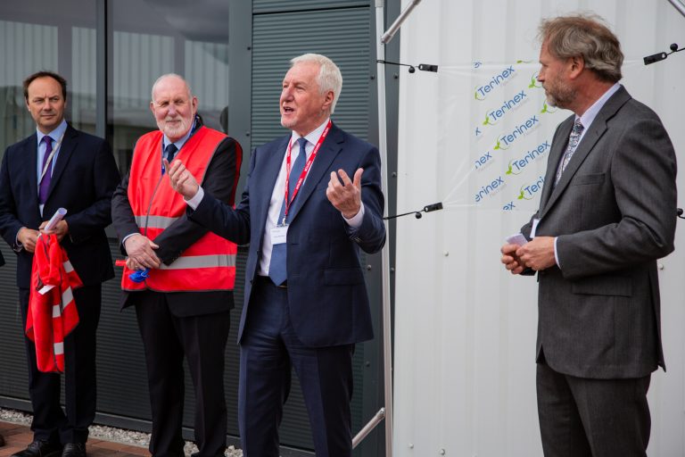Terinex Flexibles opens net zero CO2 rated factory building near Derby
