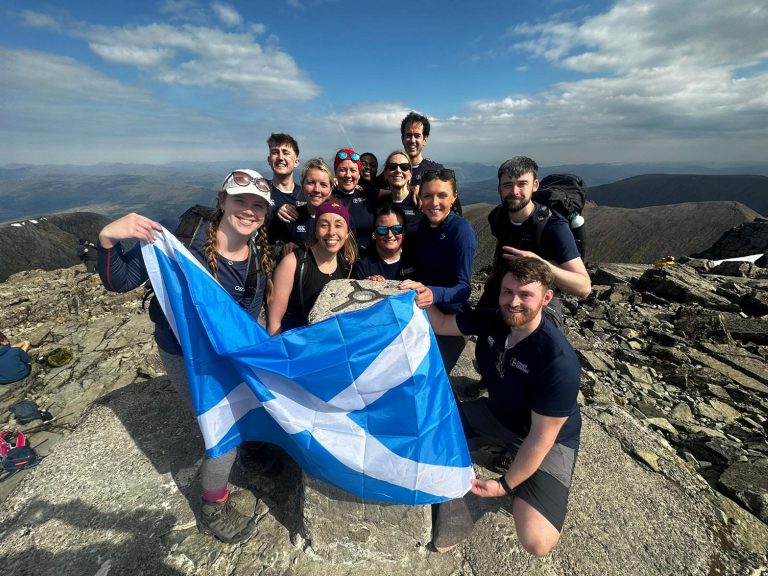 Ashby property consultancy raises thousands for charity after completing Three Peaks Challenge