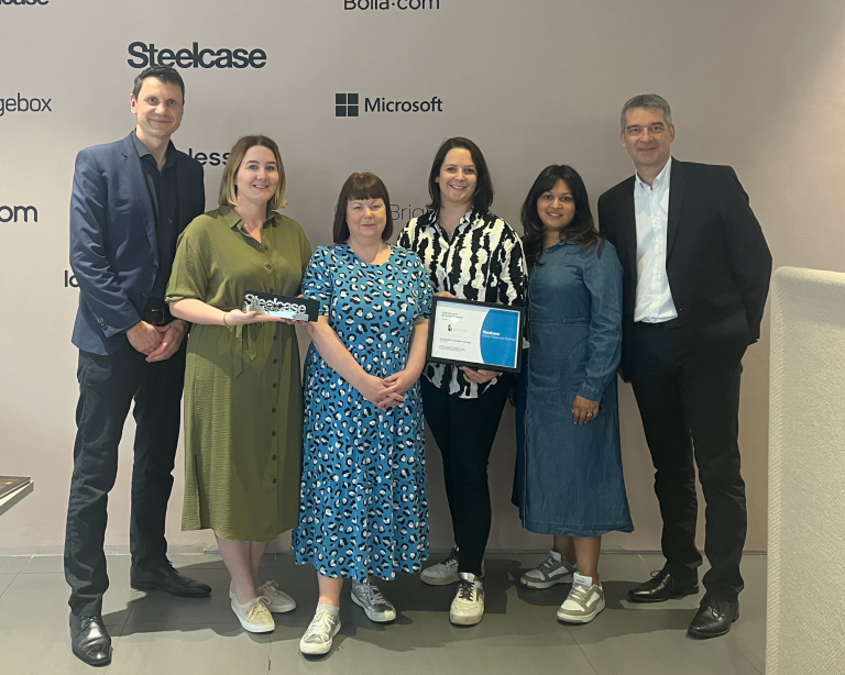 Blueprint Interiors achieves prestigious Steelcase Platinum Partner status for second consecutive year