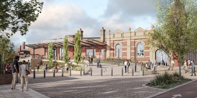 Final designs revealed for Leicester railway station revamp