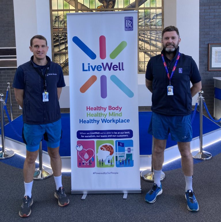 Rolls-Royce runners go above and beyond for local families