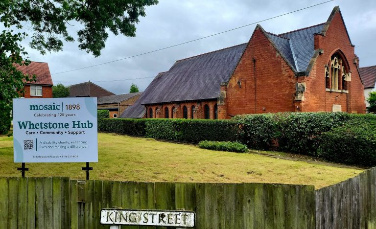Work underway on disability charity’s new hub