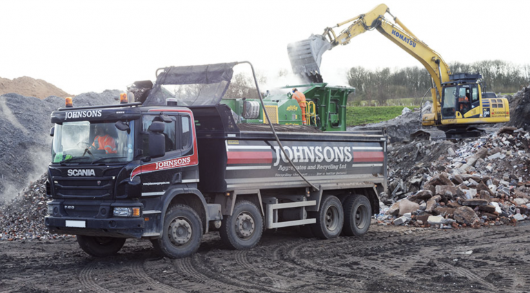 Johnsons Aggregates & Recycling targets net zero with six-figure investment